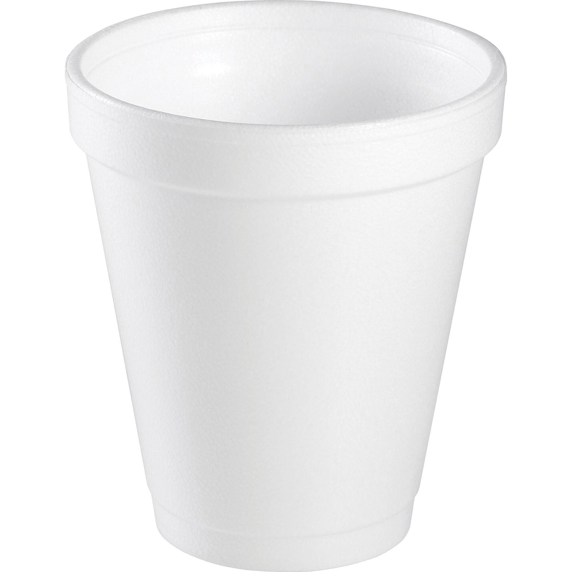 Dart Insulated Cup, 6 oz, Styrofoam, White, Carton of 1000, Item Number 1119091